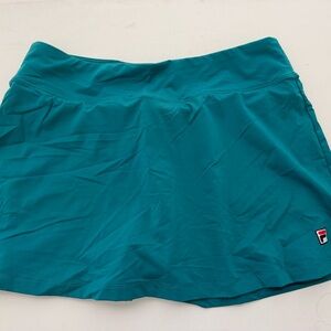 Fila Teal Performance Skort